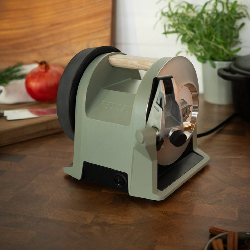 Tormek T-1 Elektrisk knivsliper, Ash Green