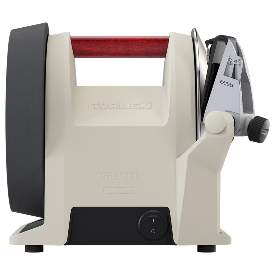 Tormek x Morakniv 1891, T-1 elektrisk knivsliper, White Linen i gruppen Matlaging / Kjøkkenkniver / Knivstell / Knivsliper hos The Kitchen Lab (1545-33743)