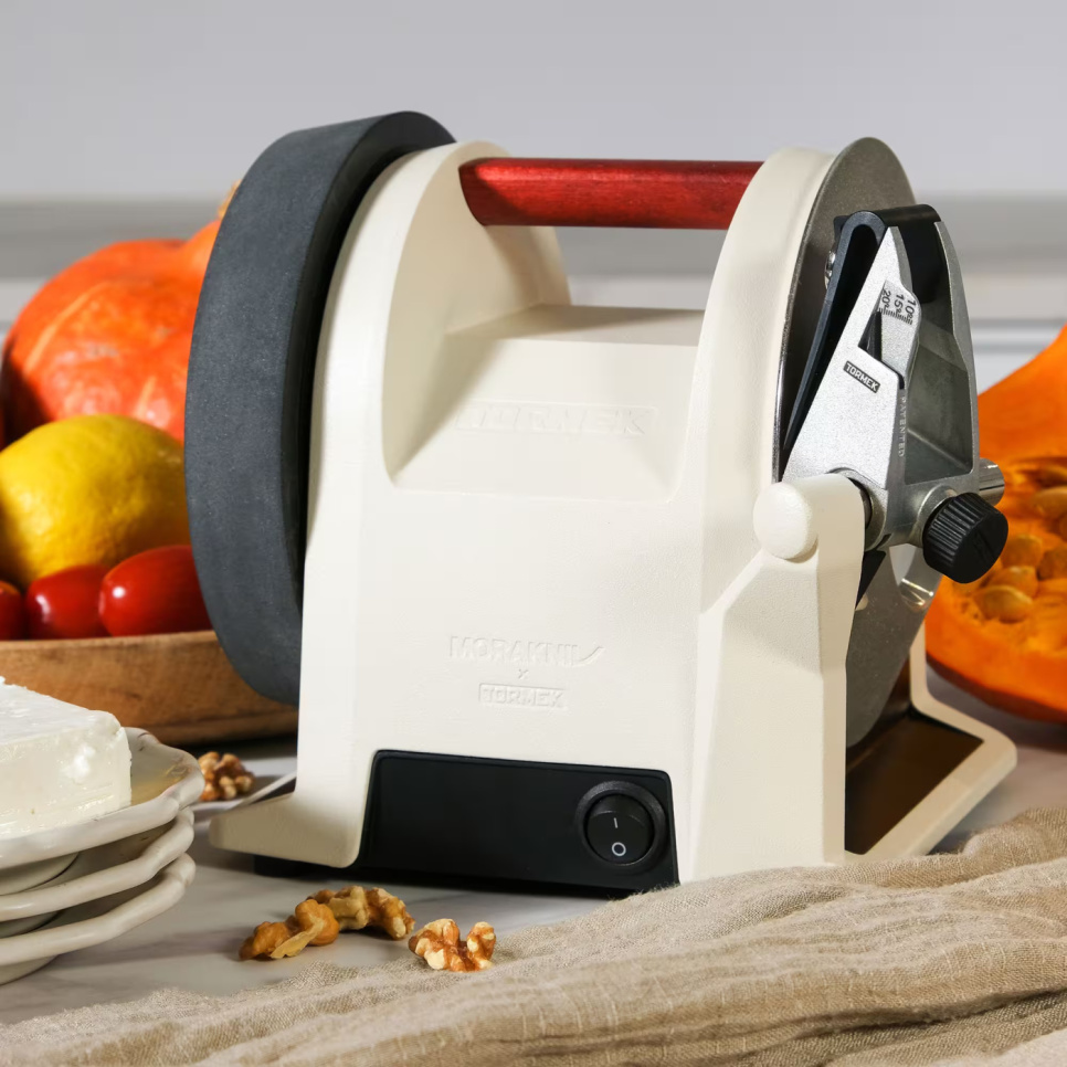 Tormek x Morakniv 1891, T-1 elektrisk knivsliper, White Linen