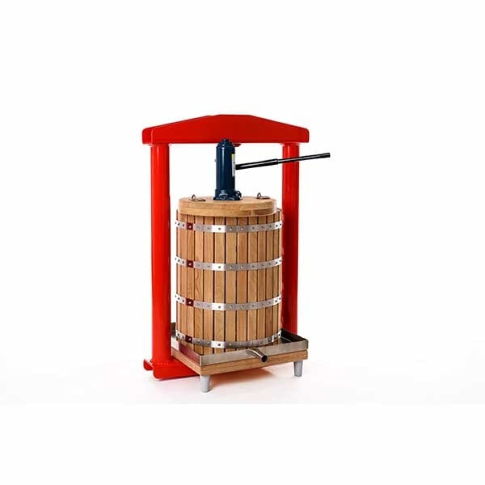 Hydraulisk fruktpresse, eik, 50 L - Apple press i gruppen Kjøkkenapparater. / Juicepresser og juicemaskiner / Fruktpresser hos The Kitchen Lab (1557-24573)