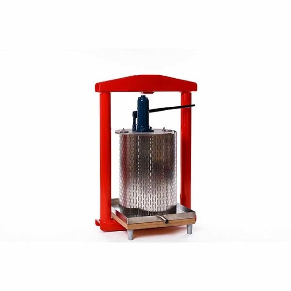 Hydraulisk fruktpresse, rustfritt stål, 50 L - Apple press i gruppen Kjøkkenapparater. / Juicepresser og juicemaskiner / Fruktpresser hos The Kitchen Lab (1557-24574)