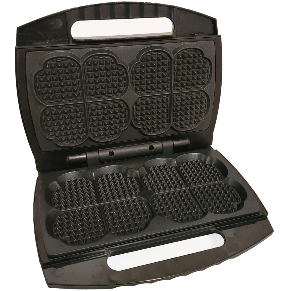 Waffle iron, double, Classic Black - Åviken i gruppen Kjøkkenapparater. / Varme & Koke / Vaffeljern hos The Kitchen Lab (1576-33049)