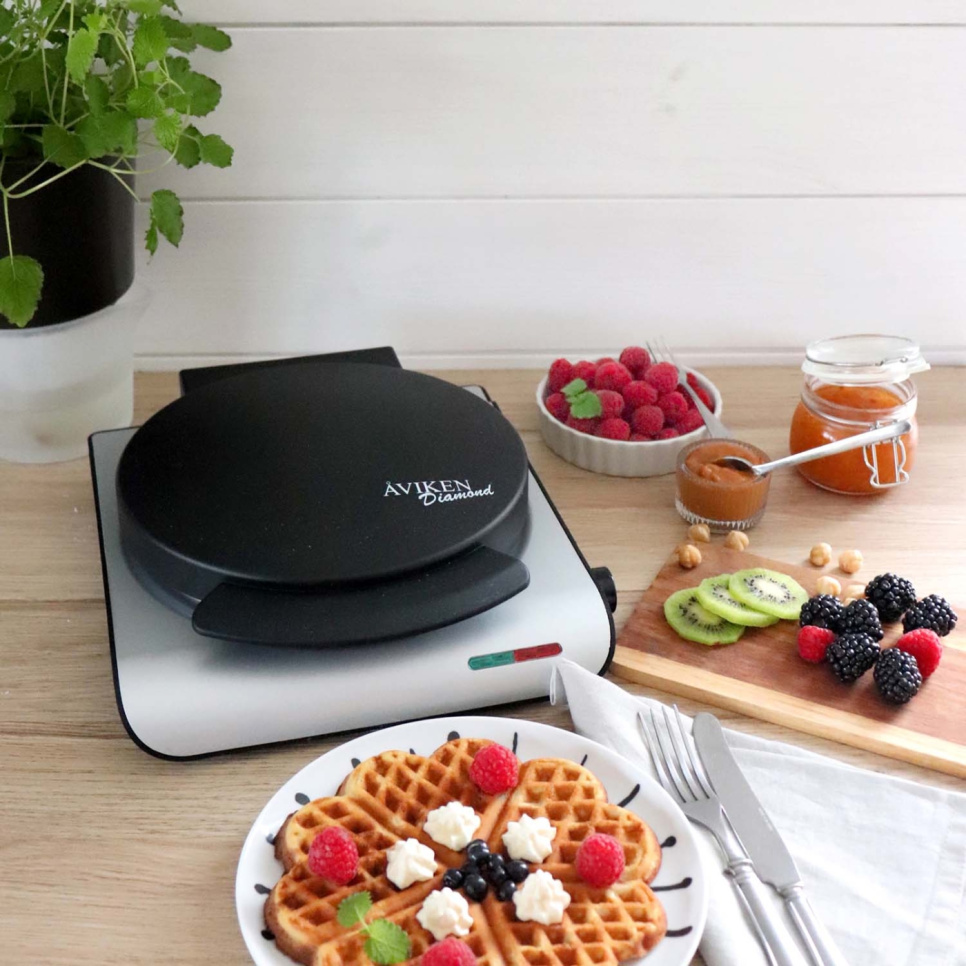Vaffeljern Diamond, enkelt - Åviken