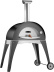 Vedfyrt pizzaovn, Ciao - Alfa Forni - Grå, Ovn og base