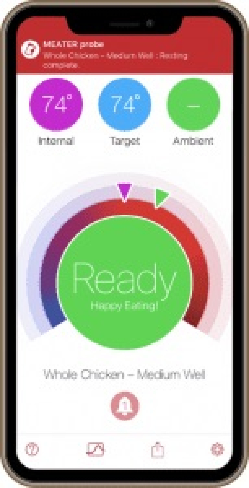 Trådløst grilltermometer med repeater, Meater+