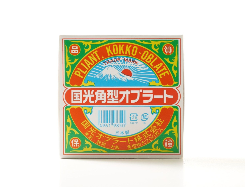 Kvadratisk Oblat, 7 cm, 200 pakke i gruppen Matlaging / Molekylær matlaging / Molekylære ingredienser hos The Kitchen Lab (1599-33526)