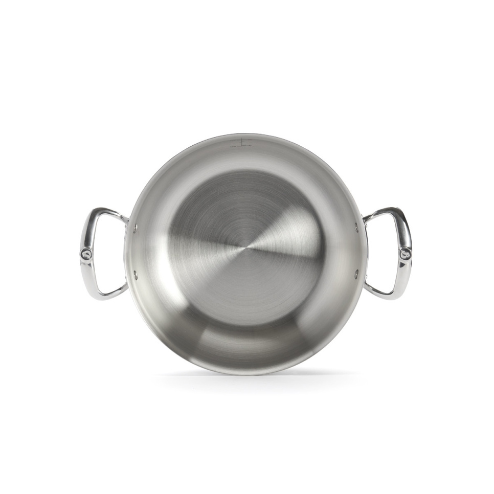 Lav stekt lapskaus med lokk og avrundede kanter, 28 cm, affinitet - de Buyer Lav stekt lapskaus med lokk og avrundede kanter, 28 cm, affinitet - de Buyer