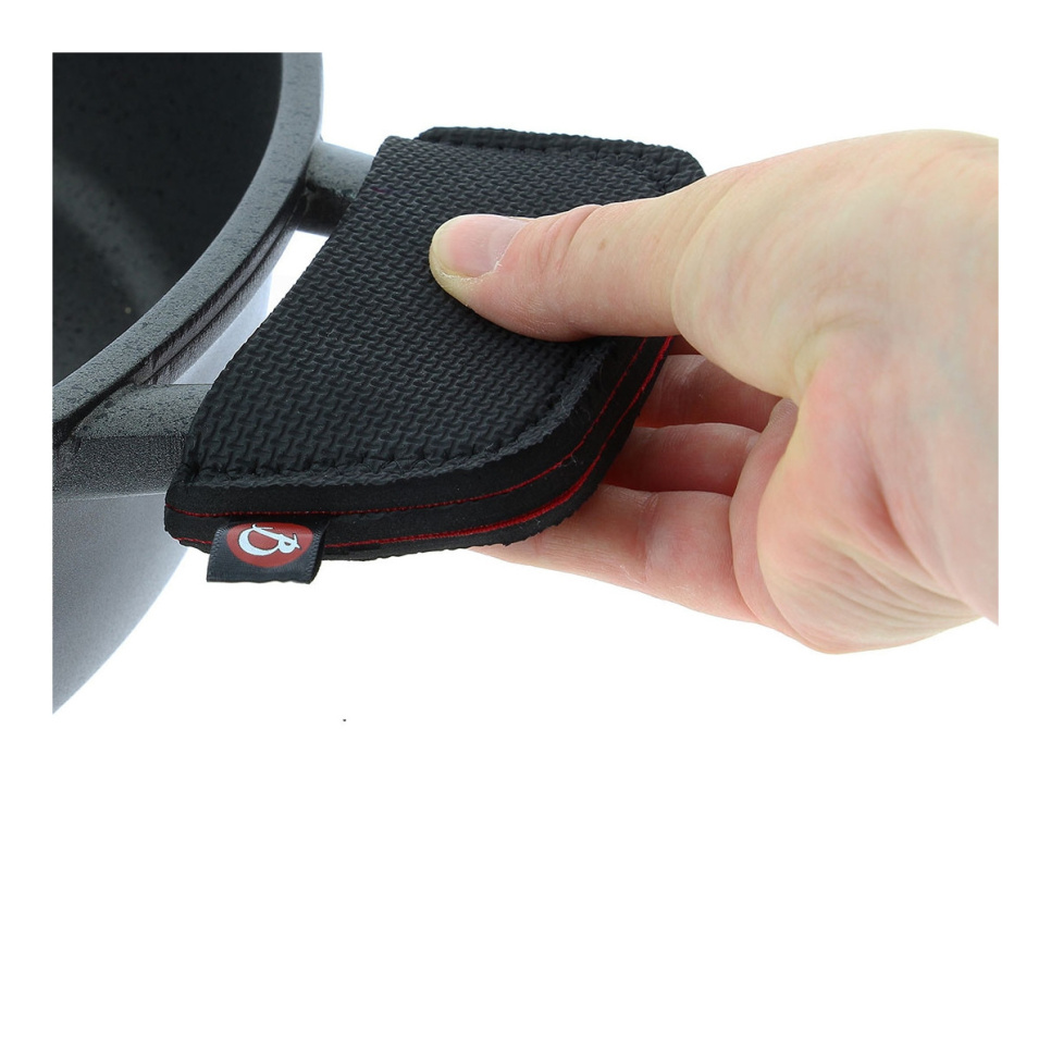 Neoprensokk for gryteører, 7 cm, 2-pk - de Buyer Neoprensokk for gryteører, 7 cm, 2-pk - de Buyer