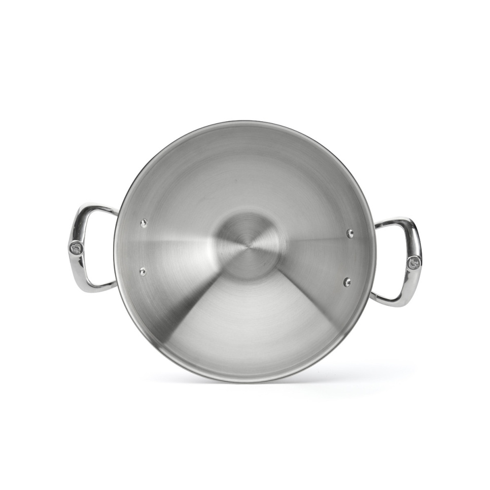 Wok i rustfritt stål med to håndtak, 32 cm, affinitet - de Buyer Wok i rustfritt stål med to håndtak, 32 cm, affinitet - de Buyer