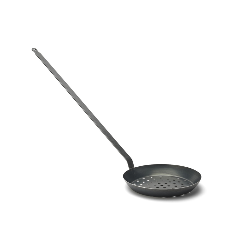 Kastanje kjele med sinnsykt langt håndtak, 28 cm - de Buyer Kastanje kjele med sinnsykt langt håndtak, 28 cm - de Buyer