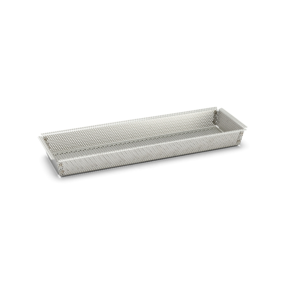 Perforert avlang bakform, 35 x 10,5 cm - de Buyer i gruppen Baking / Bakeformer / Kakeformer hos The Kitchen Lab (1602-27292)