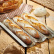 Rustfritt stål baguetteplate, 40 x 24,5 cm - de Buyer Rustfritt stål baguetteplate, 40 x 24,5 cm - de Buyer