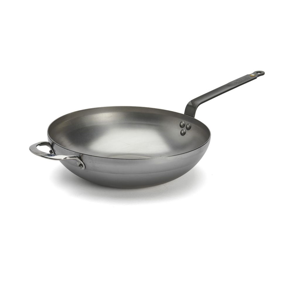 Wok, Mineral B Element - De Buyer - 32 cm i gruppen Matlaging / Stekepanne / Wokpanne hos The Kitchen Lab (1602-31883)