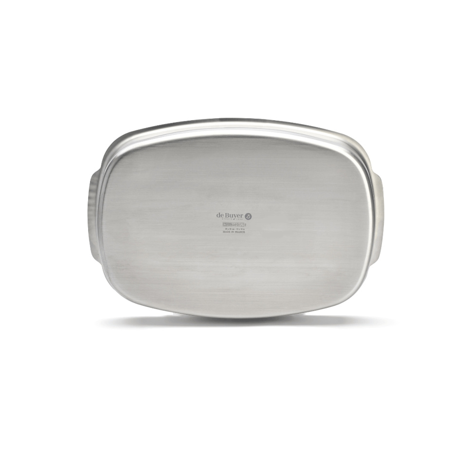 Ovnsform i rustfritt stål, 38 x 26 cm - de Buyer Ovnsform i rustfritt stål, 38 x 26 cm - de Buyer