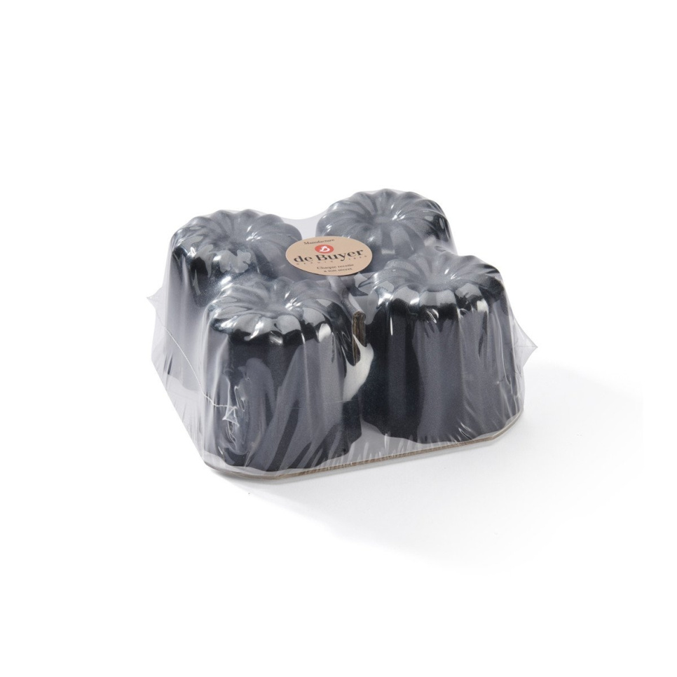 Kanelformer, nonstick, 4-pakning - de Buyer