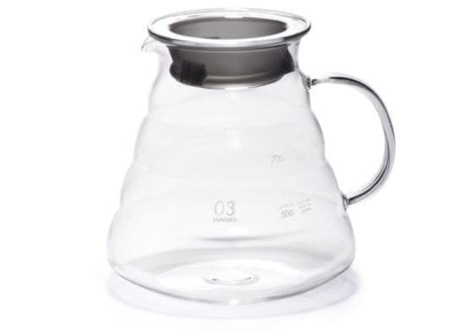 Hario V60 Range Server 800ml i gruppen Te og kaffe / Kaffetilbehør / Serveringskanner hos The Kitchen Lab (1636-15243)