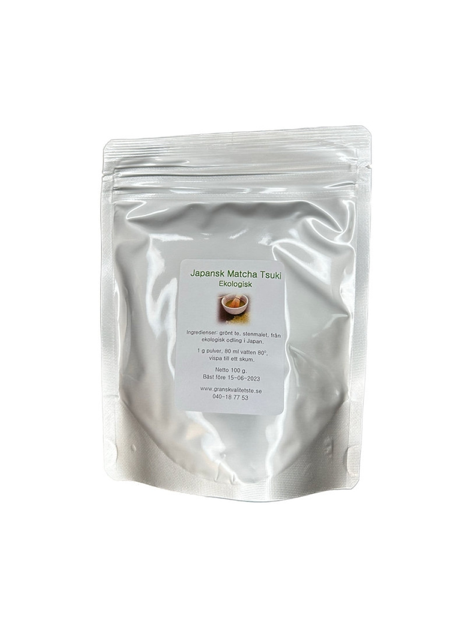Japansk matcha Tsuki, økologisk, 100 g - Grans Kvalitetste i gruppen Te og kaffe / Te / Matcha te hos The Kitchen Lab (1637-29452)