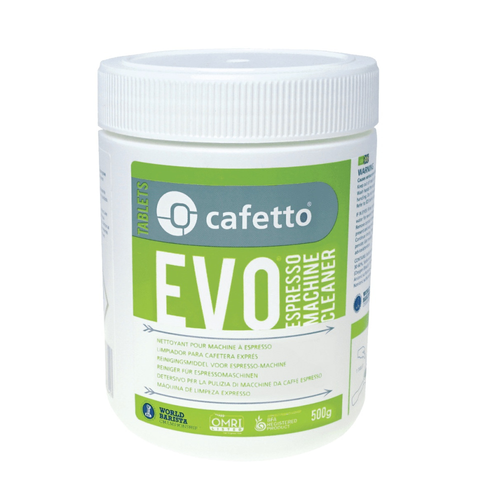 EVO Rengjøringsmiddel for Espressomaskin 500g - Cafetto i gruppen Te og kaffe / Kaffetilbehør / Rengjøring og vedlikehold hos The Kitchen Lab (1638-15955)