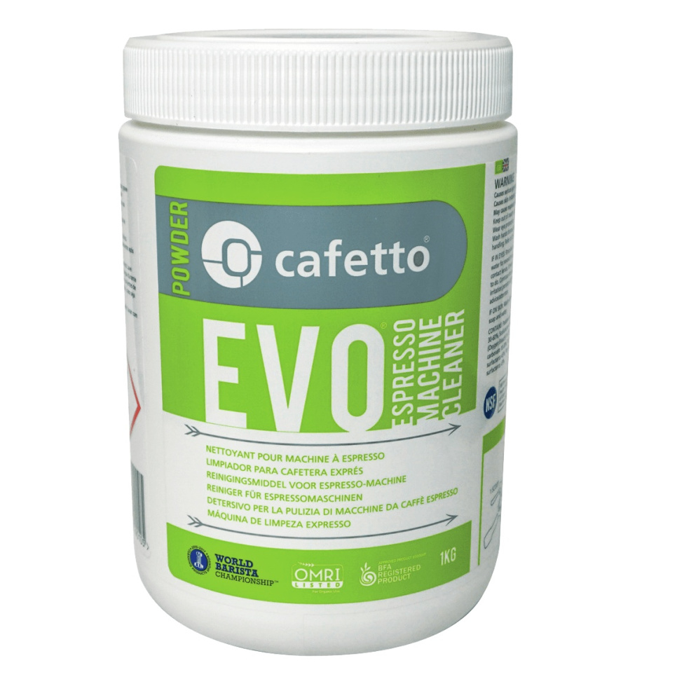 EVO Rengjøringsmiddel for Espressomaskin 1kg - Cafetto i gruppen Te og kaffe / Kaffetilbehør / Rengjøring og vedlikehold hos The Kitchen Lab (1638-15958)