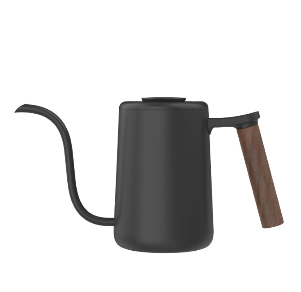 Pour Over kanne, Fish Youth, trehåndtak - Timemore - Timemore i gruppen Te og kaffe / Brygg kaffe / Pour over / Pour over serveringskanner hos The Kitchen Lab (1638-22111)