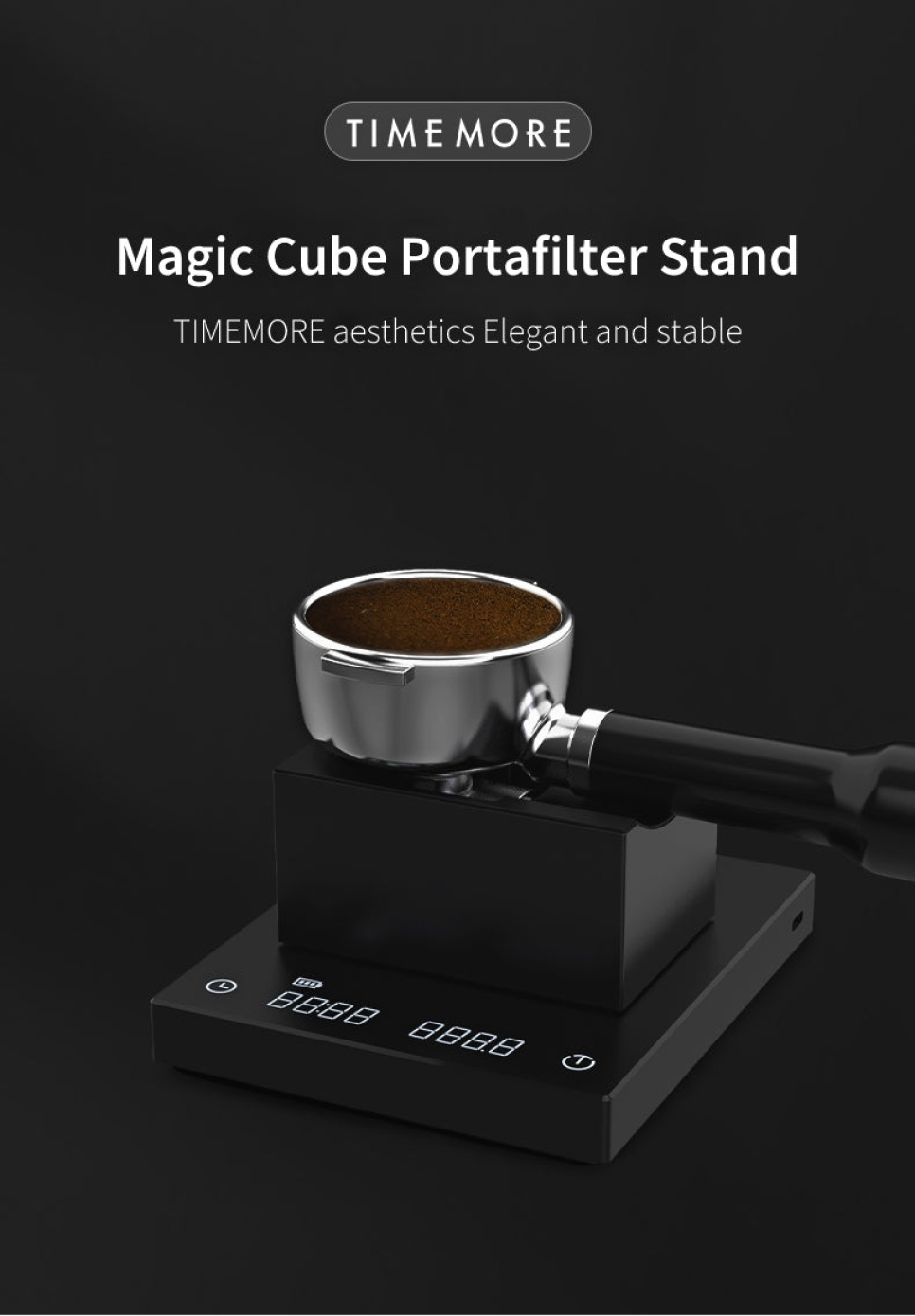 Magic Cube, portafilterstativ - Timemore Magic Cube, portafilterstativ - Timemore