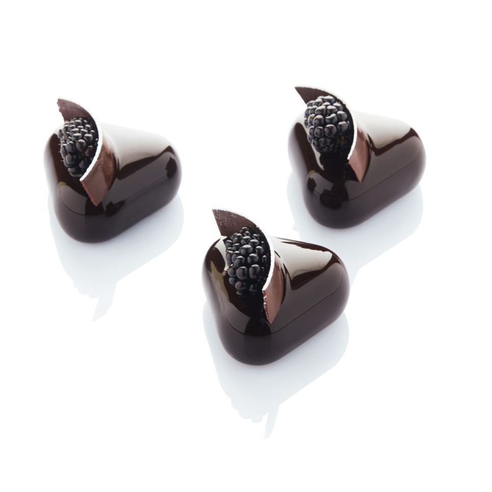 Silikonform, Svart, Triangel, 30SIL507 - Martellato Silikonform, Svart, Triangel, 30SIL507 - Martellato