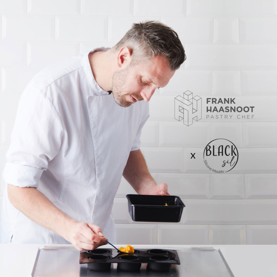 Silikonform, svart, Calipso, 30SIL511 - Martellato Silikonform, svart, Calipso, 30SIL511 - Martellato