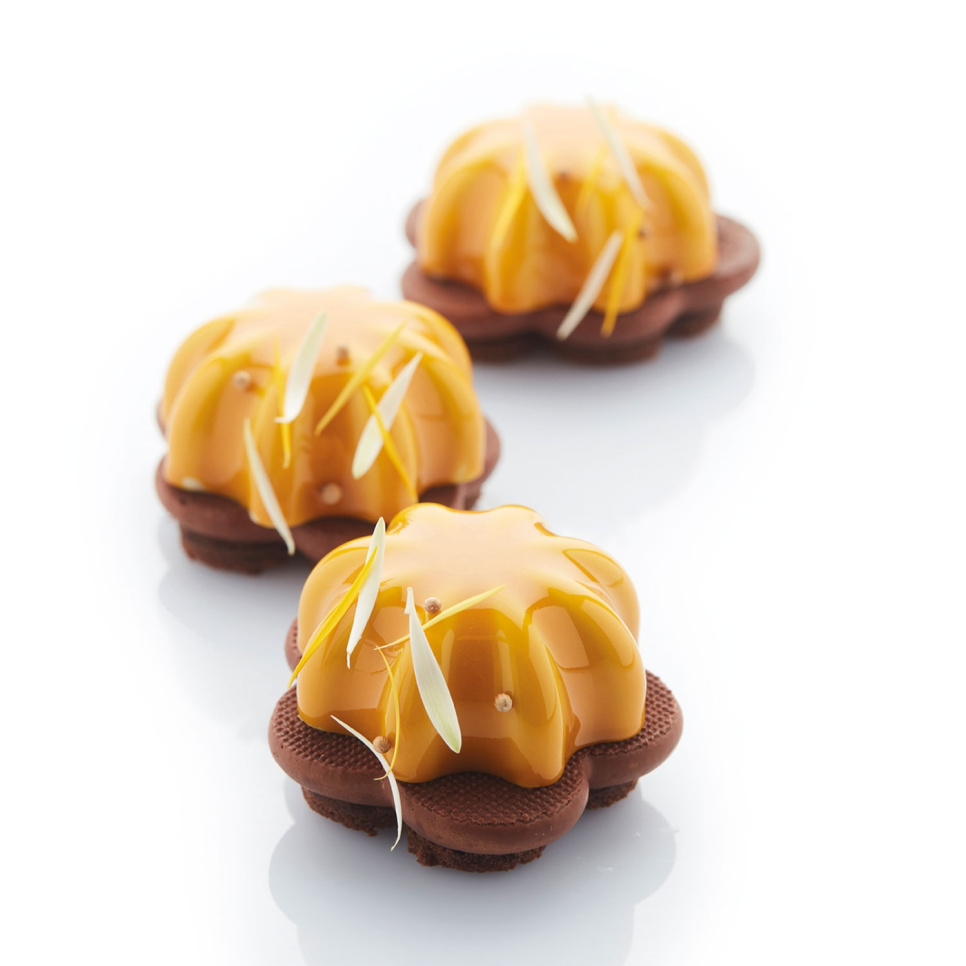 Silikonform, svart, Medusa, 30SIL512 - Martellato Silikonform, svart, Medusa, 30SIL512 - Martellato