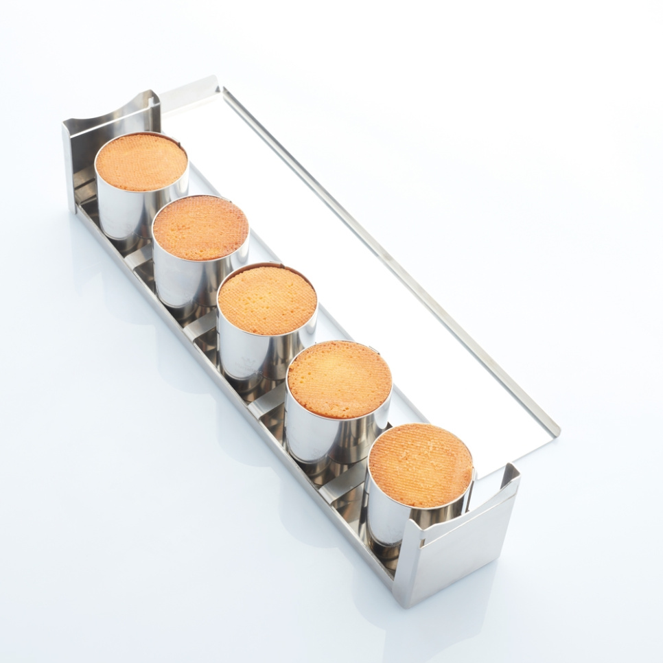 Bakeform, Formsett med 5 x Mini Cylinder - Martellato Bakeform, Formsett med 5 x Mini Cylinder - Martellato