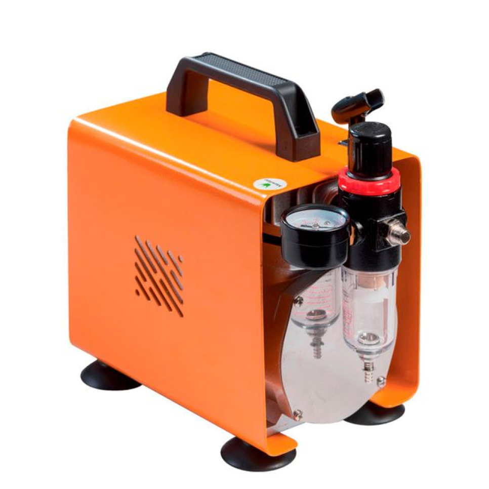 Airbrush-kompressor, 4 bar - Martellato i gruppen Baking / Bakeredskaper / Sjokoladeredskaper hos The Kitchen Lab (1710-31036)