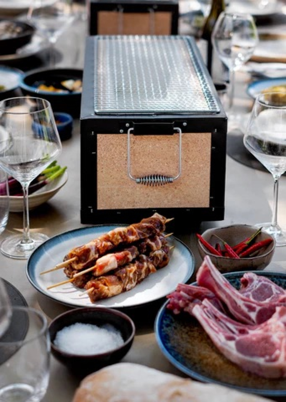 Japansk kullgrill, Professional - Konro