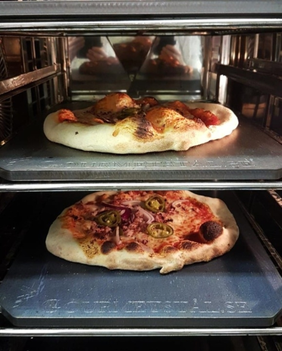 Pizzastål, gastronorm - Gourmetstål i gruppen Baking / Bakeredskaper / Bake- og pizzasteiner hos The Kitchen Lab (1783-22405)