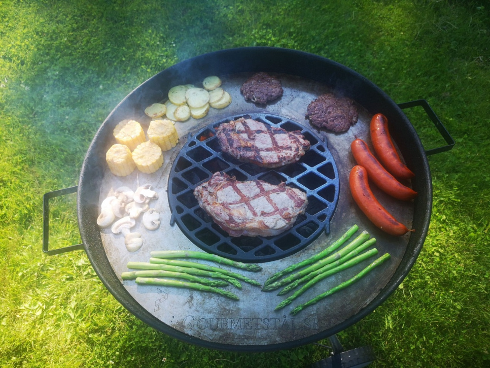 BBQ grillrist 30cm - Gourmetstål
