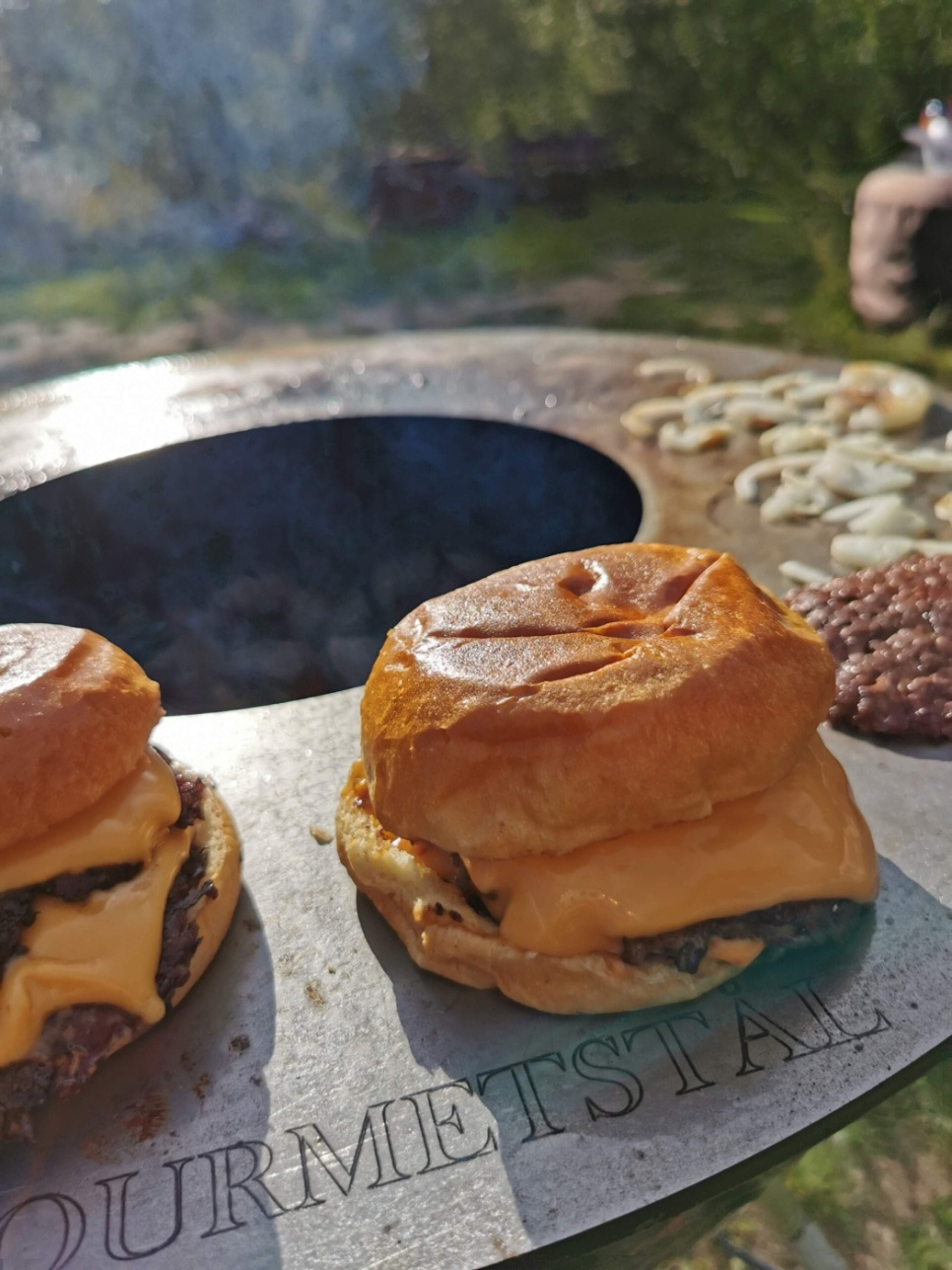 Gourmet stål BBQ ring - Gourmet stål Gourmet stål BBQ ring - Gourmet stål