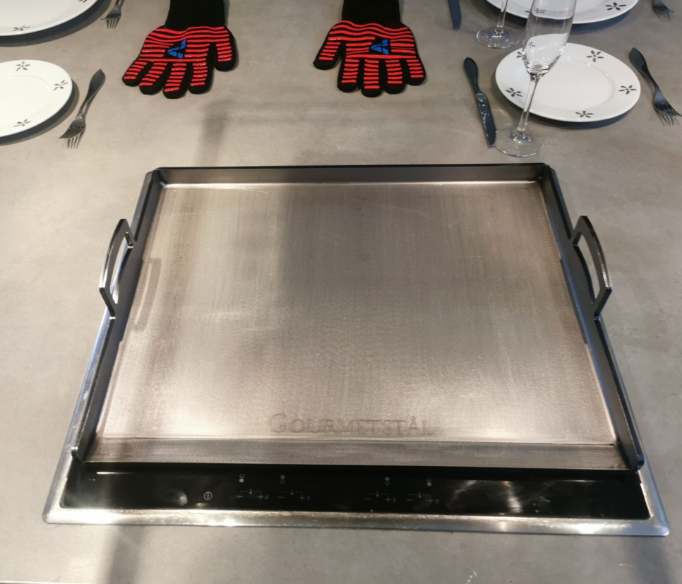 Stekebord XL, 53 cm x 42 cm - Gourmetstål