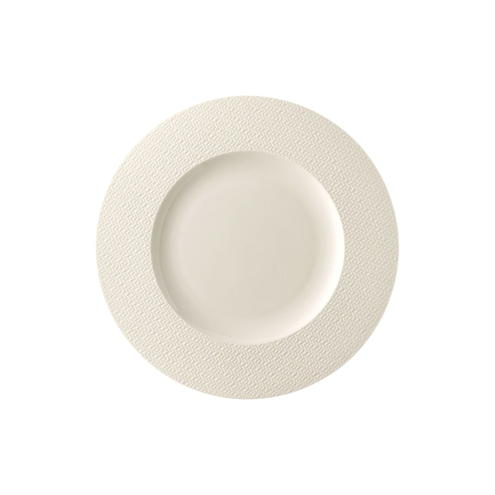 Tallerken 23 cm, Kumi, White Tone - Rosenthal i gruppen Borddekking / Tallerkener, Skåler & Fat / Tallerken hos The Kitchen Lab (1798-31218)
