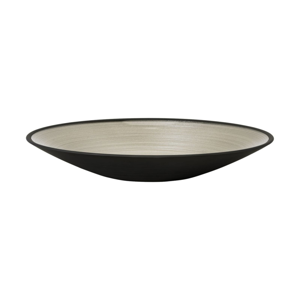 Serveringsfat i munnblåst glass, 31 cm, svart - Rosenthal i gruppen Borddekking / Tallerkener, Skåler & Fat / Fat hos The Kitchen Lab (1798-31225)