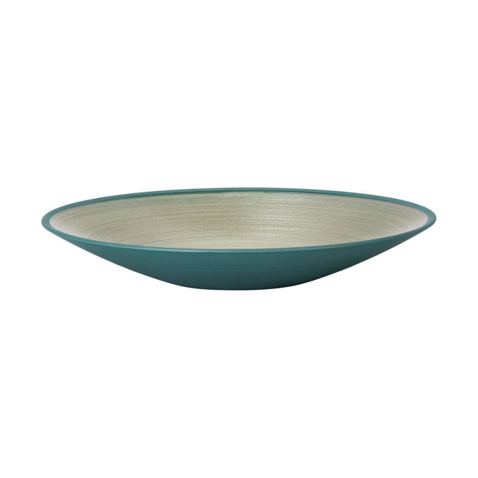 Serveringsfat i munnblåst glass, 31 cm, grønn - Rosenthal i gruppen Borddekking / Tallerkener, Skåler & Fat / Fat hos The Kitchen Lab (1798-31231)