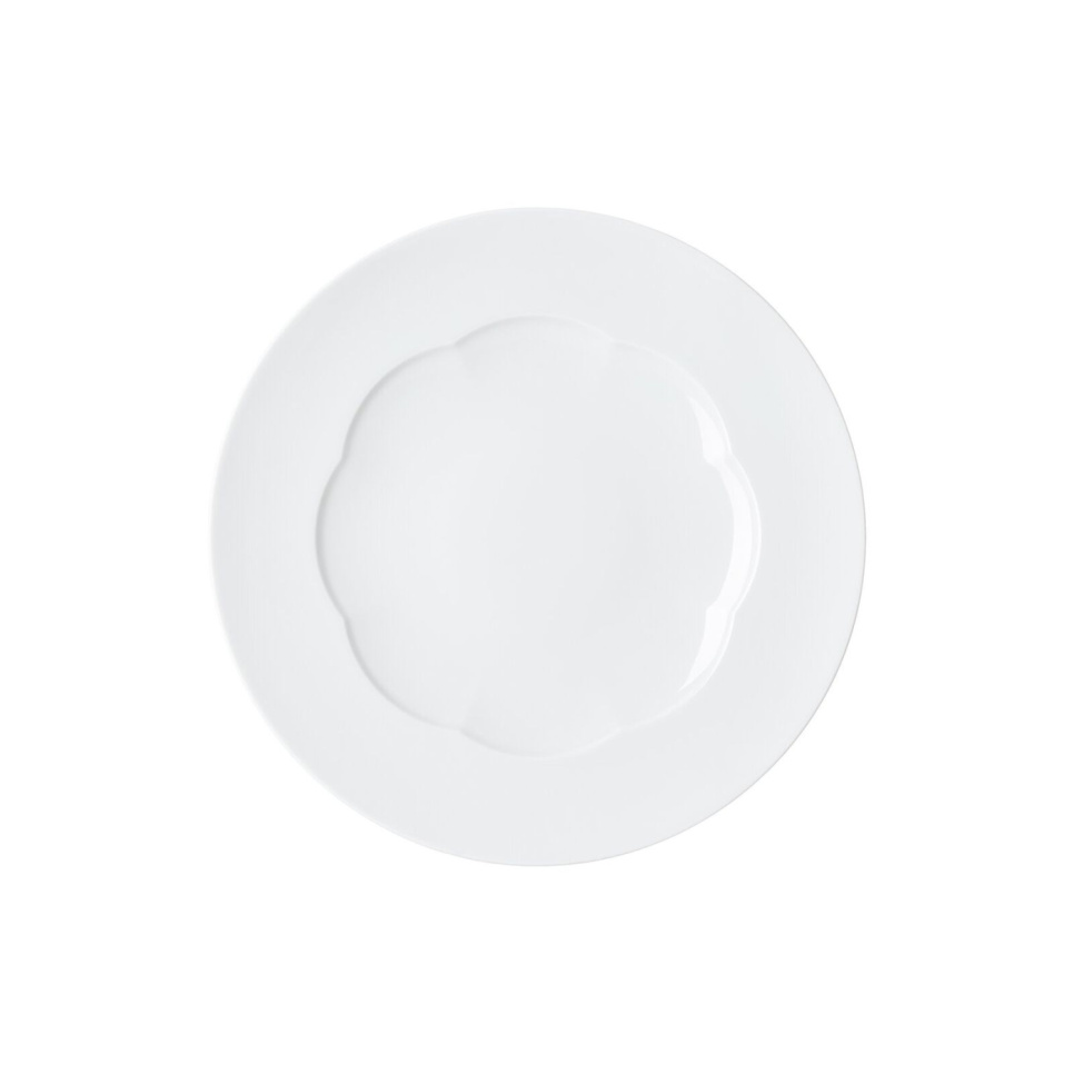 Tallerken 23 cm, hvit, Sonetto Bianco - Rosenthal i gruppen Borddekking / Tallerkener, Skåler & Fat / Tallerken hos The Kitchen Lab (1798-31239)
