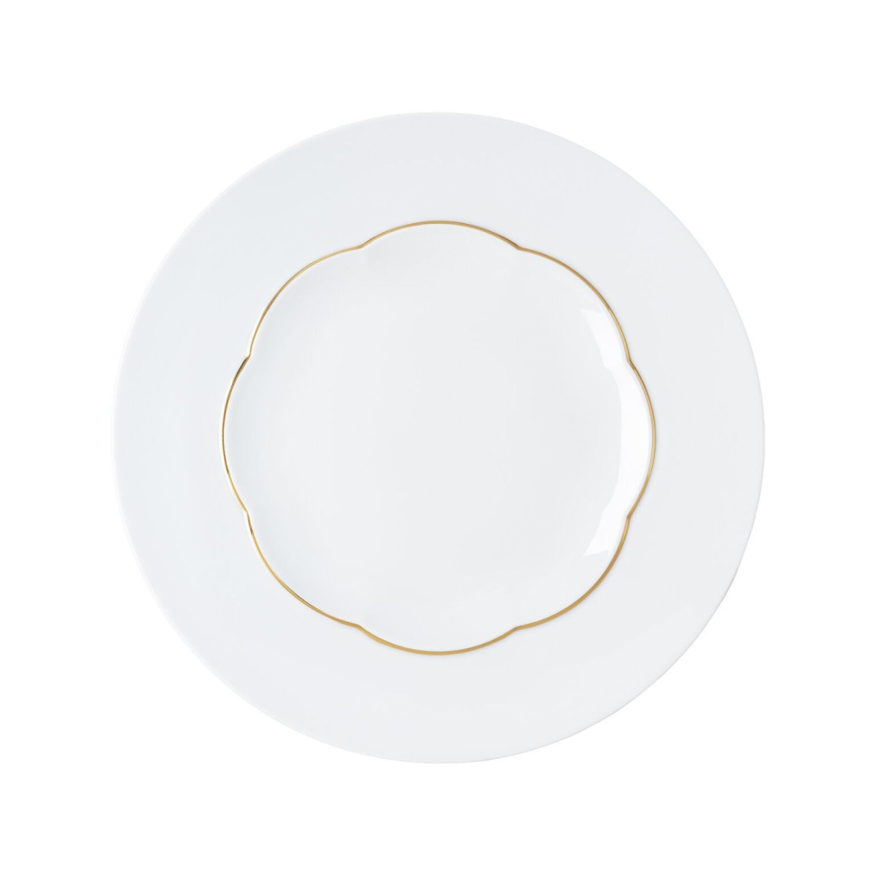 Tallerken 28 cm, Sonetto Oro - Rosenthal i gruppen Borddekking / Tallerkener, Skåler & Fat / Tallerken hos The Kitchen Lab (1798-31267)
