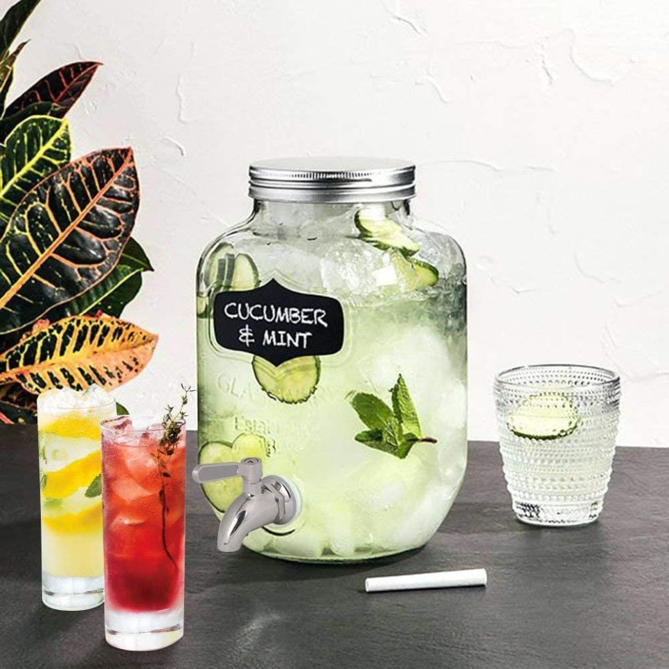 Tappekran i rustfritt stål, 12 mm Tappekran i rustfritt stål, 12 mm