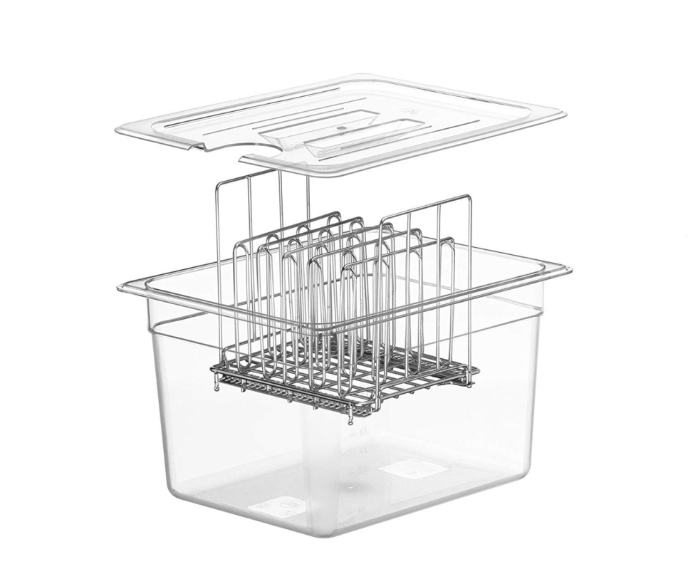 Sous Vide Rack, rustfritt stål, stativ for sous vide - Lipavi