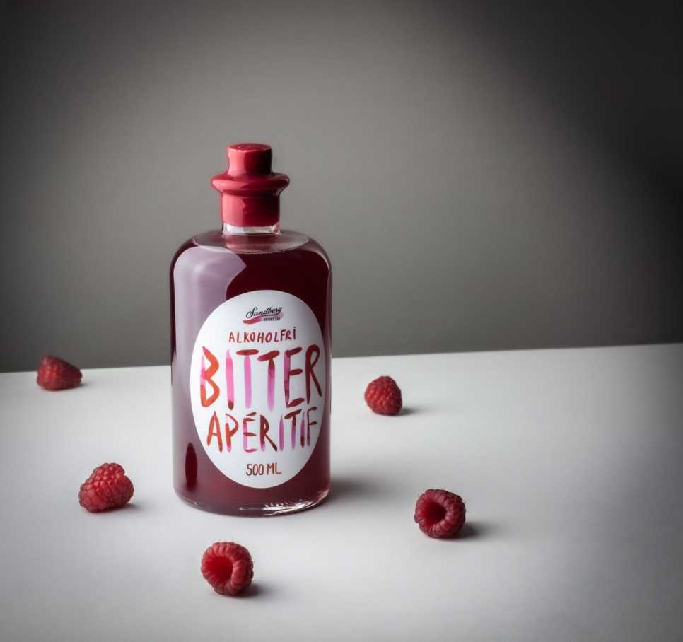 Bitter Apéritif 500 ml (alkoholfri) - Sandberg Drinks Lab