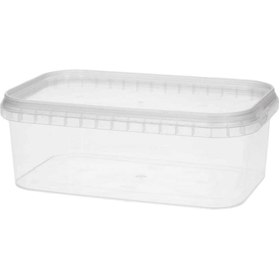 Rektangulær tettbeger, 1L inkl. lokk og plombe i gruppen Matlaging / Kjøkkenutstyr / Mise en place hos The Kitchen Lab (1822-35561)