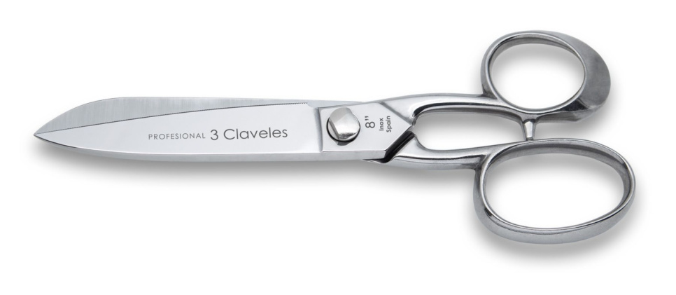 Kjøkkensaks i rustfritt stål, Professional - 3 Claveles - 20 cm i gruppen Matlaging / Kjøkkenutstyr / Saks hos The Kitchen Lab (1824-18823)