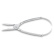 Skalldyrsaks for mindre skalldyr, 17,5 cm - 3 Claveles Skalldyrsaks for mindre skalldyr, 17,5 cm - 3 Claveles