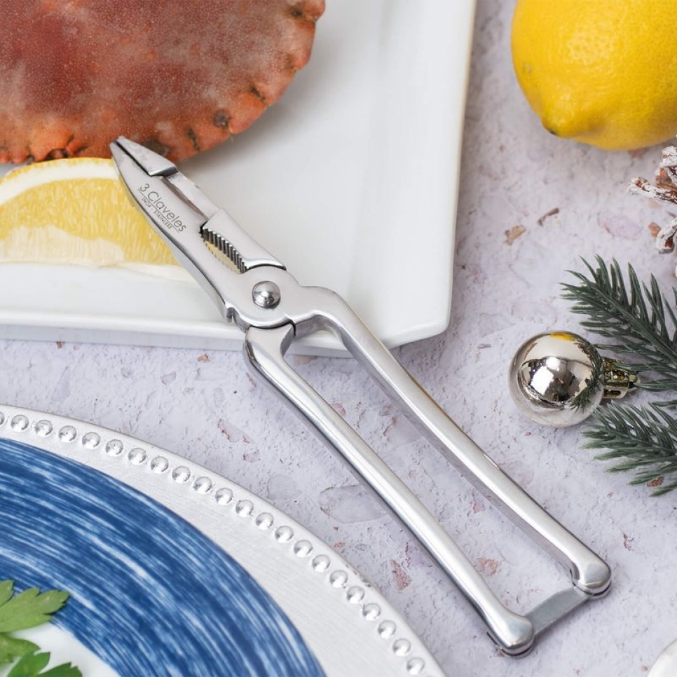 Skalldyrsaks med fjær, 17 cm - 3 Claveles