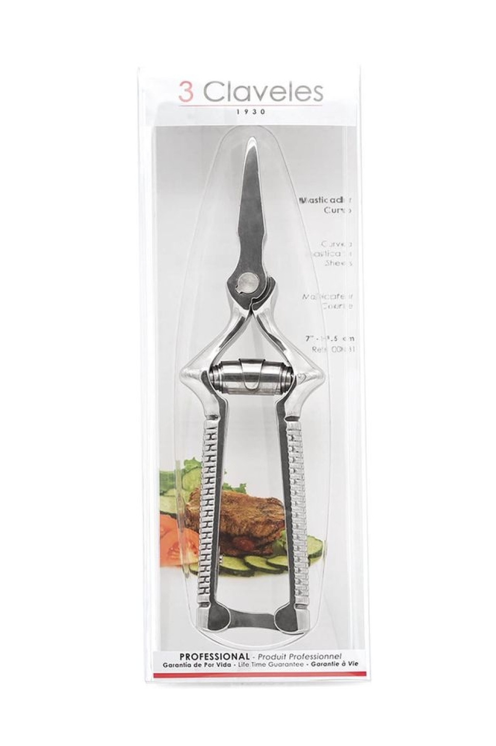 Rett masticator, rå biff saks - 3 Claveles