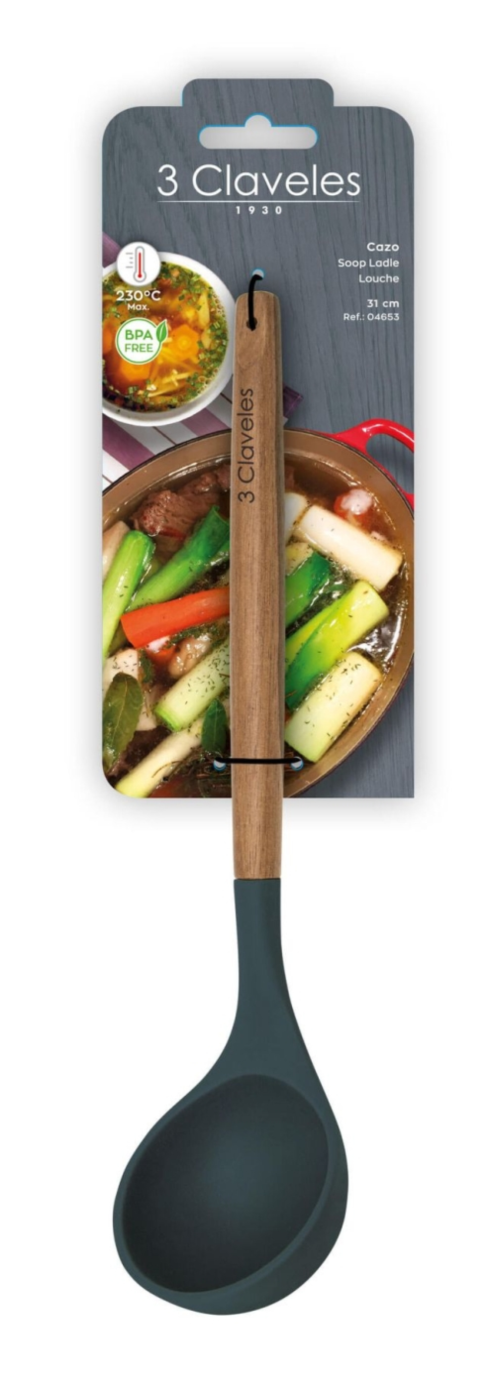 Sleiv, 31 cm - 3 Claveles