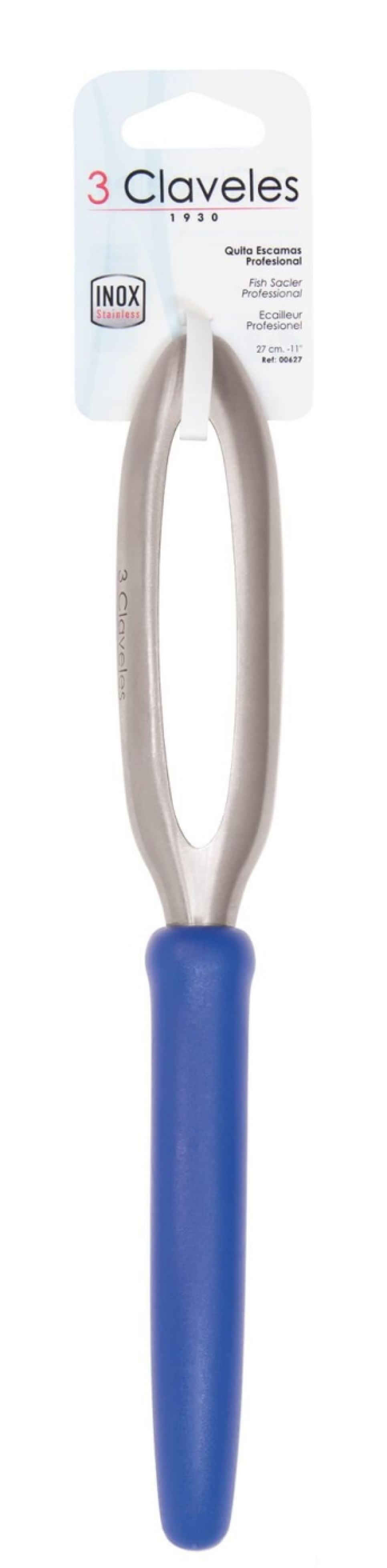 Fiskeskjeller, blå - 3 Claveles